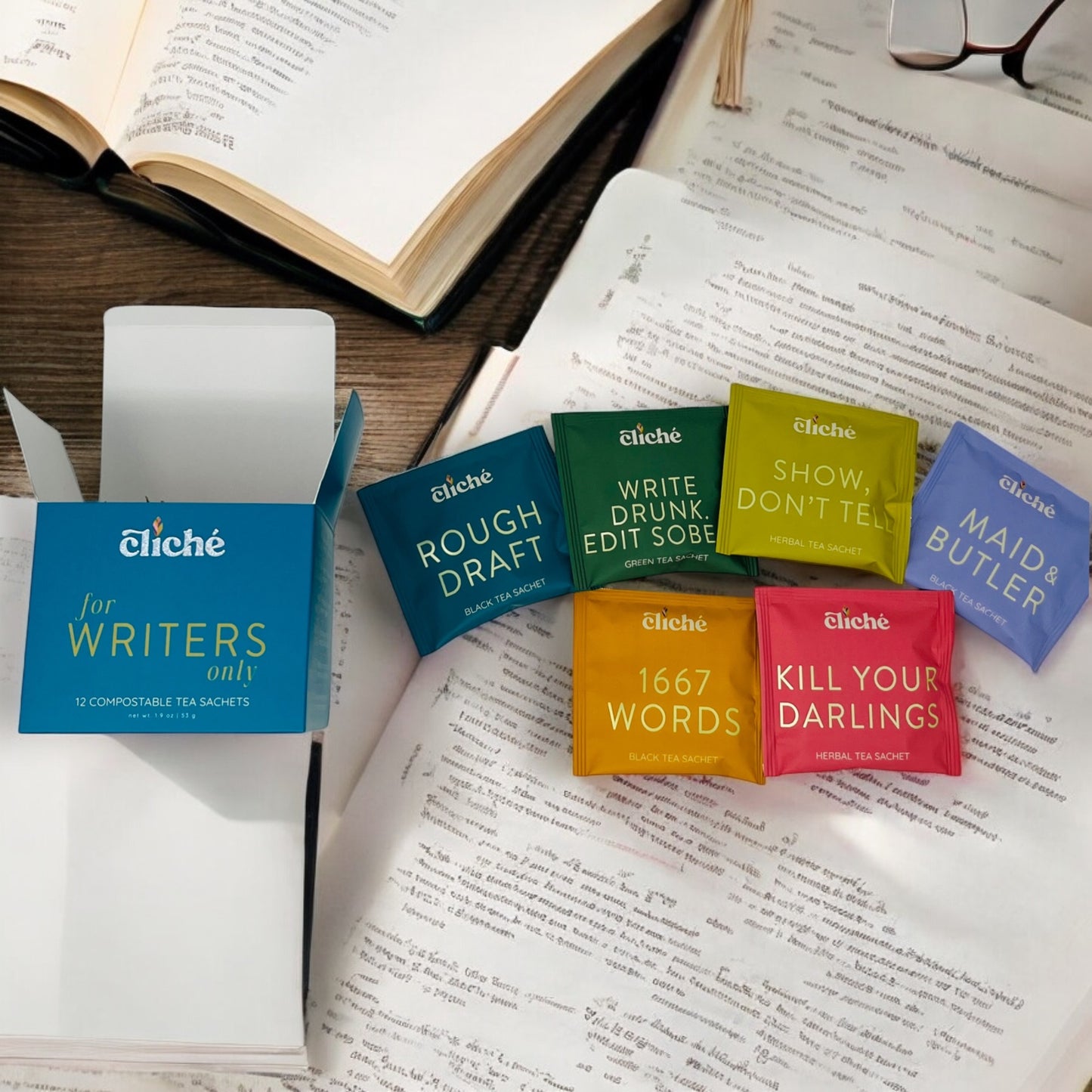 Book-Inspired Tea Set