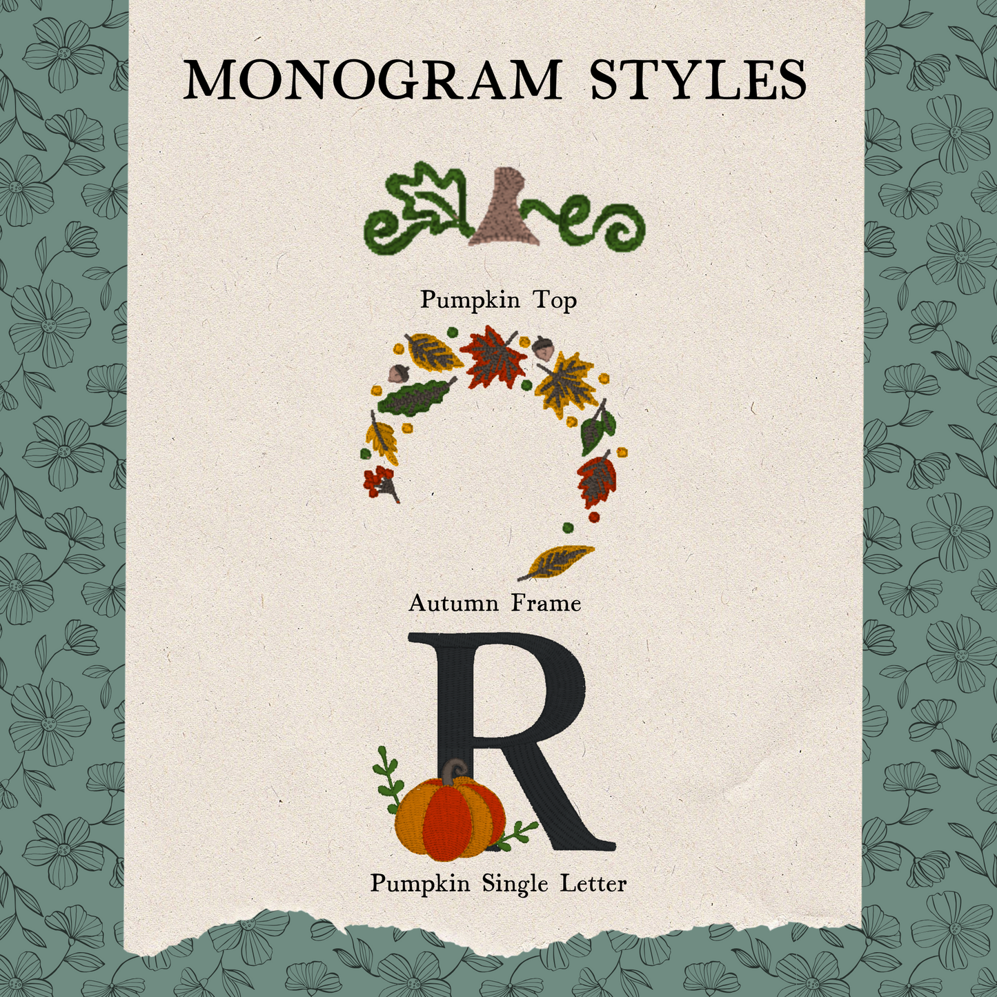 Fall Monogram T-Shirt
