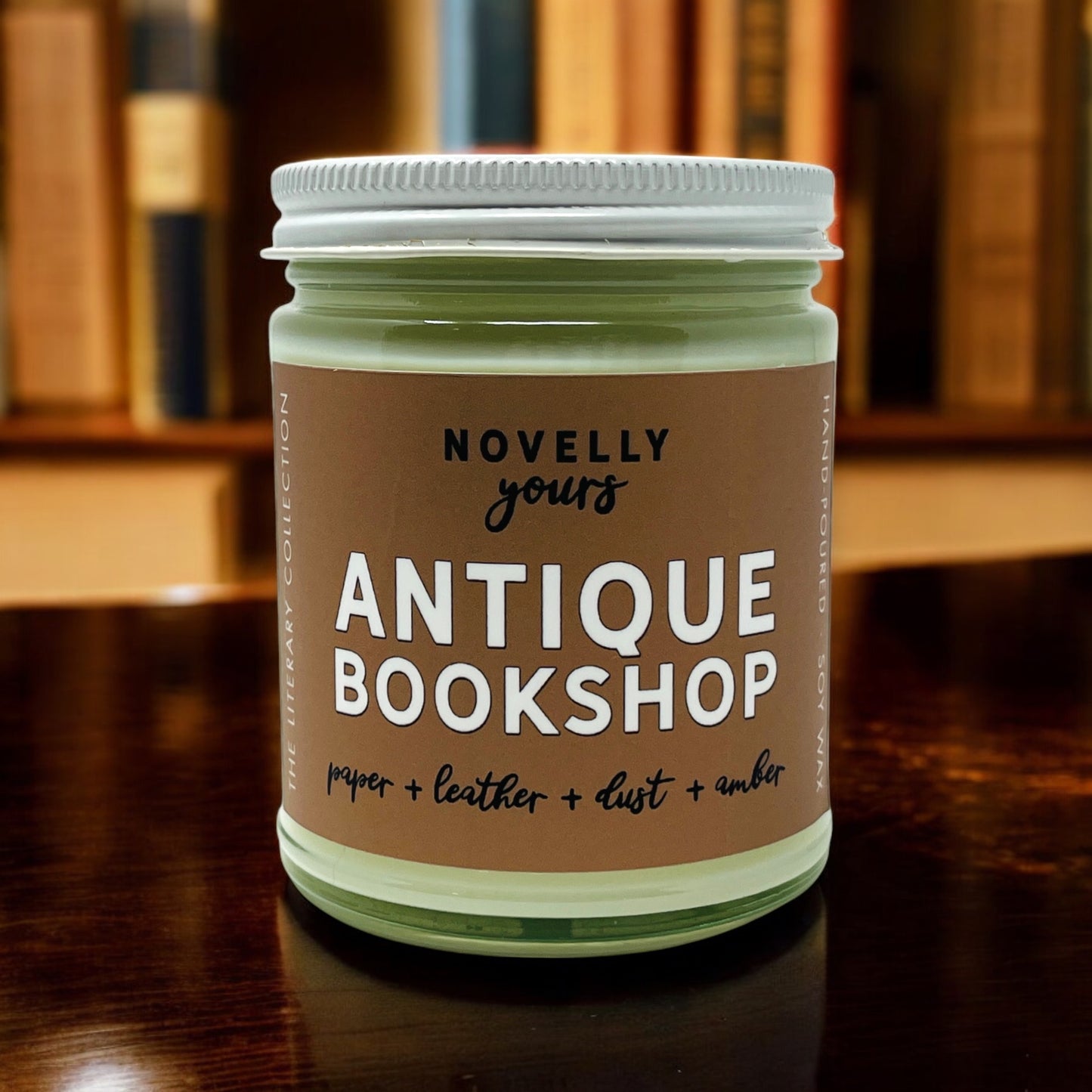 Bookish Candle