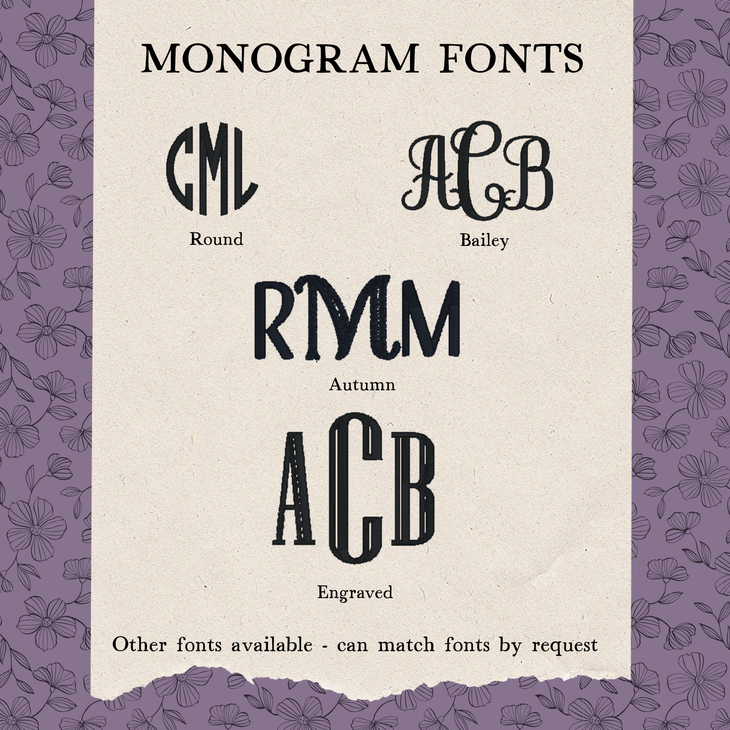 Fall Monogram T-Shirt
