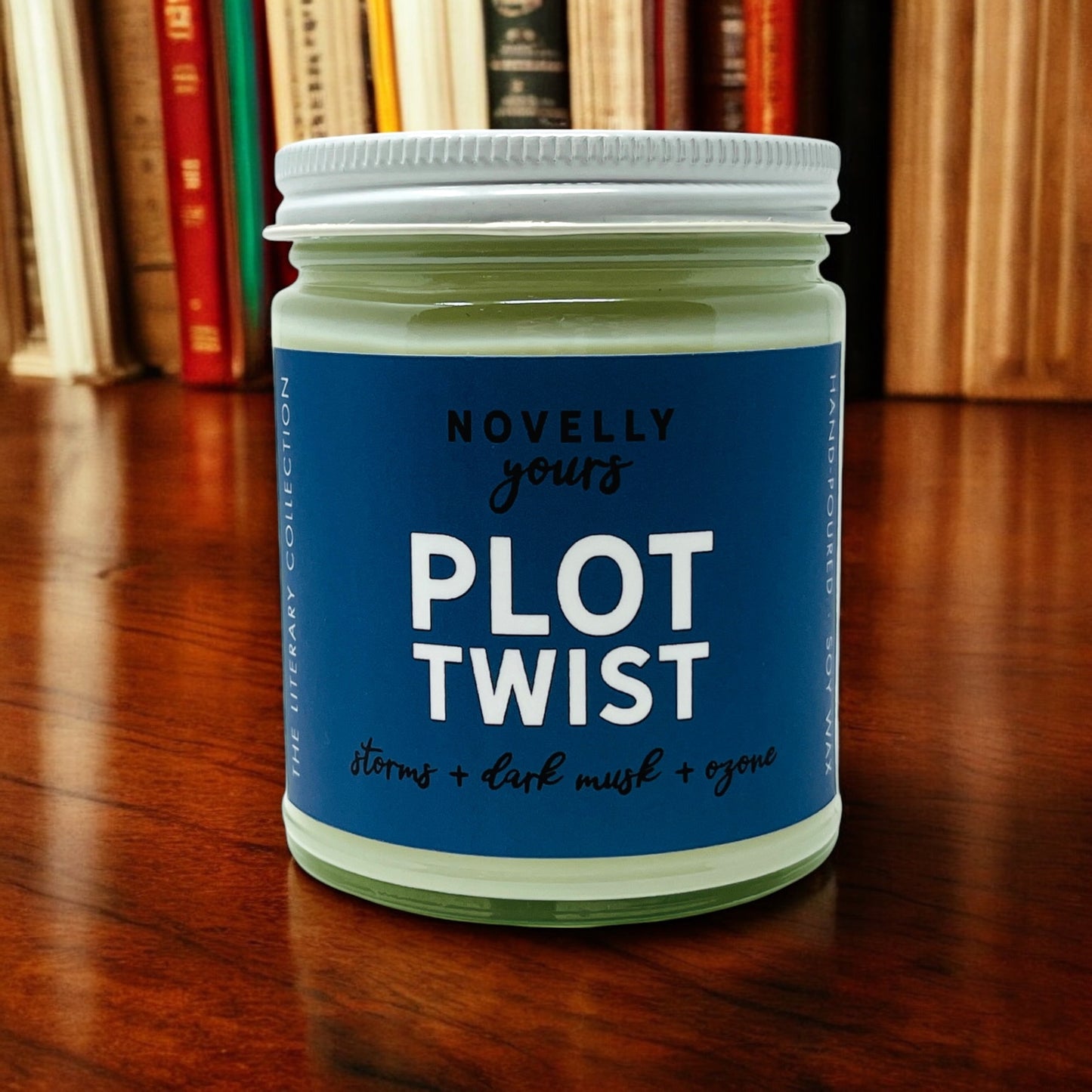 Bookish Candle