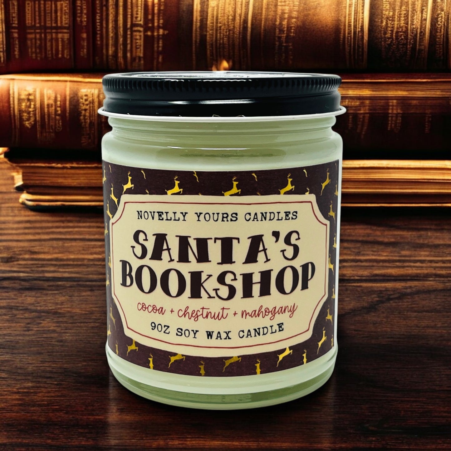 Bookish Candle