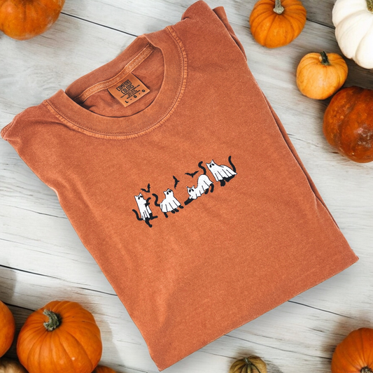 Ghost Cat Quartet T-Shirt