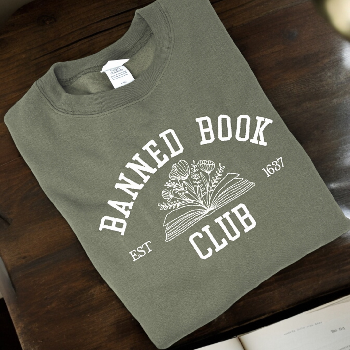 Banned Book Club Crewneck Sweatshirt